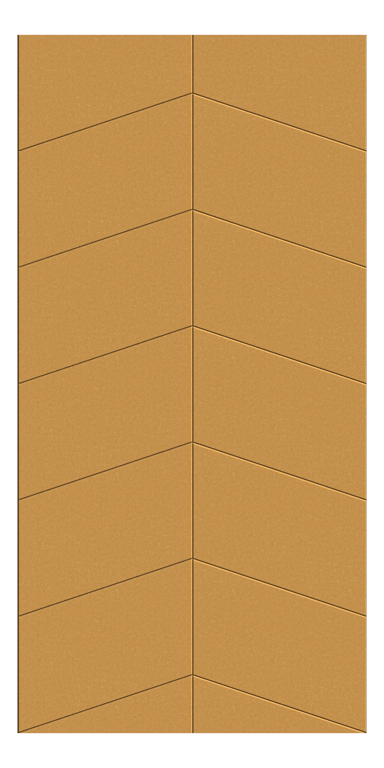 Front Image of Panel Acoustic AutexAU Groove V4 DoubleSpaced Beehive