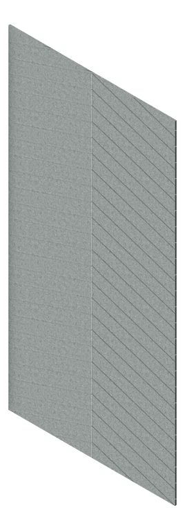 Image of Panel Acoustic AutexAU Groove V4 HalfSpaced Flatiron