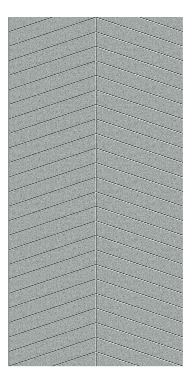 Front Image of Panel Acoustic AutexAU Groove V4 HalfSpaced Flatiron