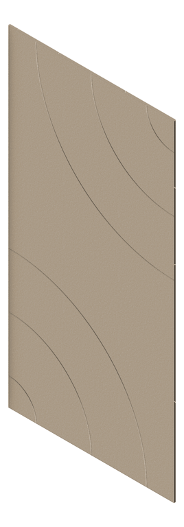 Panel Acoustic AutexAU Groove V5 DoubleSpaced Parthenon