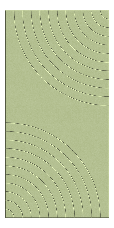 Front Image of Panel Acoustic AutexAU Groove V5 HalfSpaced Acros