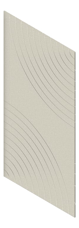 Panel Acoustic AutexAU Groove V5 HalfSpaced Terrace