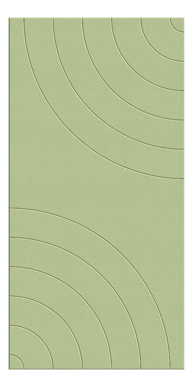 Front Image of Panel Acoustic AutexAU Groove V5 TypicalSpaced Acros
