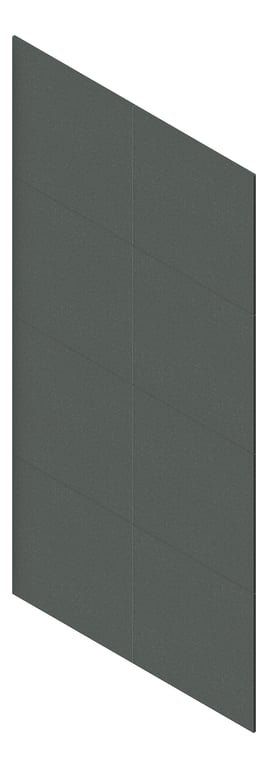 Panel Acoustic AutexAU Groove V6 DoubleSpaced Caspian