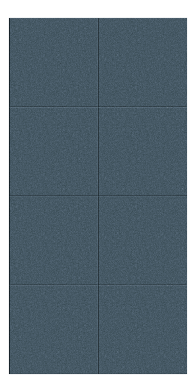 Front Image of Panel Acoustic AutexAU Groove V6 DoubleSpaced Muralla
