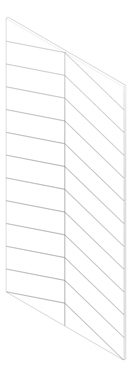 3D Documentation Image of PanelArray Acoustic AutexAU Groove V4