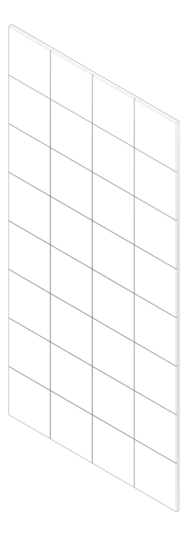 3D Documentation Image of PanelArray Acoustic AutexAU Groove V6