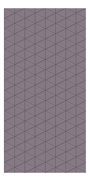 Front Image of Panel Acoustic AutexNZ Groove V3 HalfSpaced Cavalier