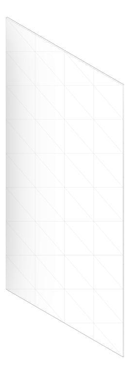 3D Documentation Image of Panel Acoustic AutexNZ Groove V3 TypicalSpaced Caspian