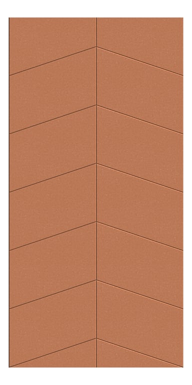 Front Image of Panel Acoustic AutexNZ Groove V4 DoubleSpaced Canyon