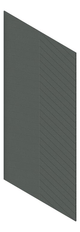 Navigate to Panel Acoustic AutexNZ Groove V4 HalfSpaced Caspian