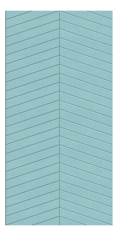 Front Image of Panel Acoustic AutexNZ Groove V4 HalfSpaced FallingWater