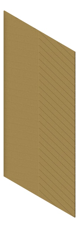 Navigate to Panel Acoustic AutexNZ Groove V4 HalfSpaced Highland