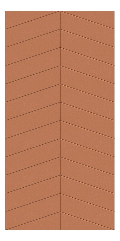 Front Image of Panel Acoustic AutexNZ Groove V4 TypicalSpaced Canyon