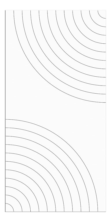 Front Image of Panel Acoustic AutexNZ Groove V5 HalfSpaced Pavilion