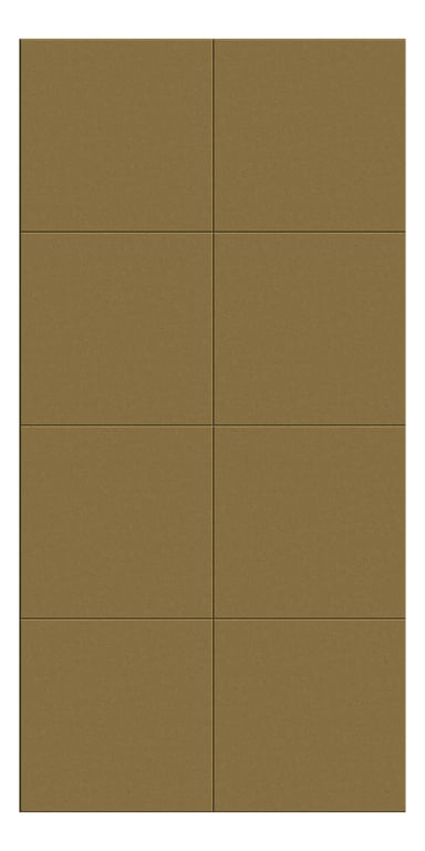 Front Image of Panel Acoustic AutexNZ Groove V6 DoubleSpaced Highland