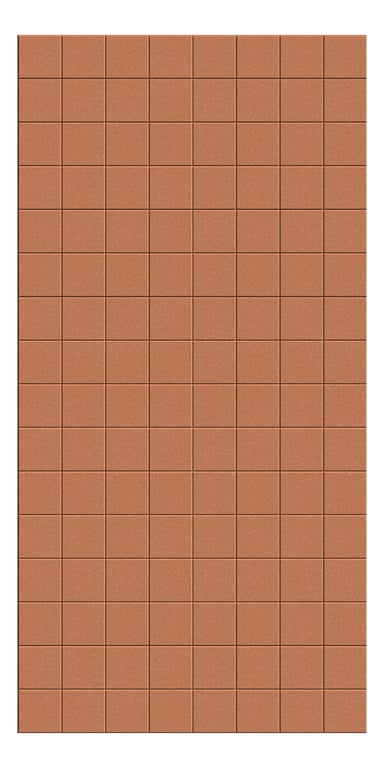 Front Image of Panel Acoustic AutexNZ Groove V6 HalfSpaced Canyon