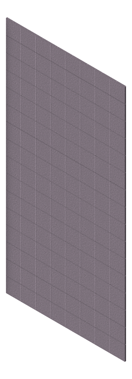 Navigate to Panel Acoustic AutexNZ Groove V6 HalfSpaced Cavalier