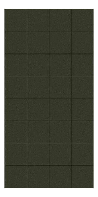 Front Image of Panel Acoustic AutexNZ Groove V6 TypicalSpaced Gherkin