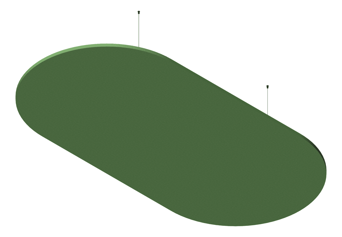 Navigate to Panel Acoustic AutexNZ Horizon Oval Suspended