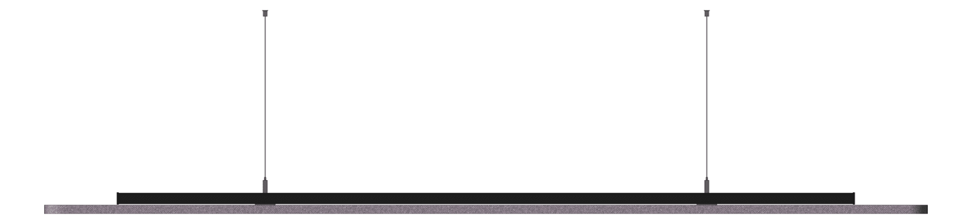 Left Image of Panel Acoustic AutexNZ Horizon Rectangle Suspended