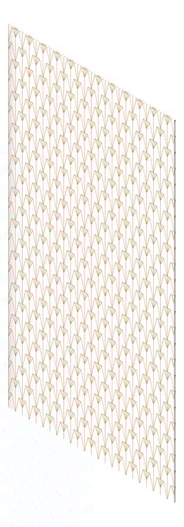Fabric Acoustic AutexNZ Pattern Palms