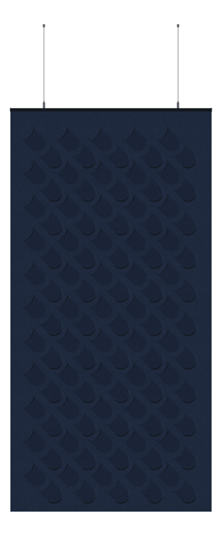 Front Image of Screen Acoustic AutexUS Cascade Folding F1 Material