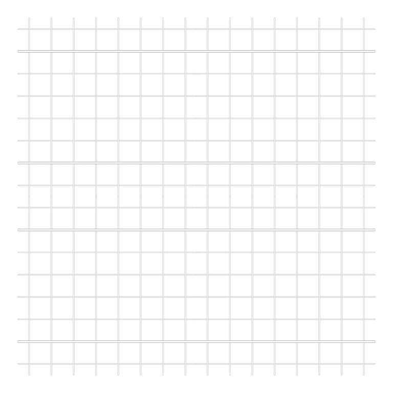 Plan Image of CeilingBaffles Acoustic AutexUS Frontier Fin Axis
