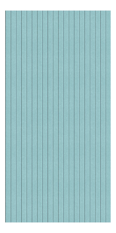 Front Image of Panel Acoustic AutexUS Groove V1 HalfSpaced FallingWater