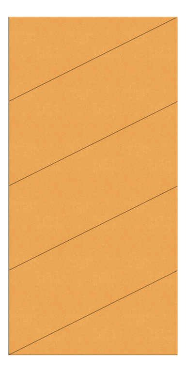Front Image of Panel Acoustic AutexUS Groove V2 DoubleSpaced Senado