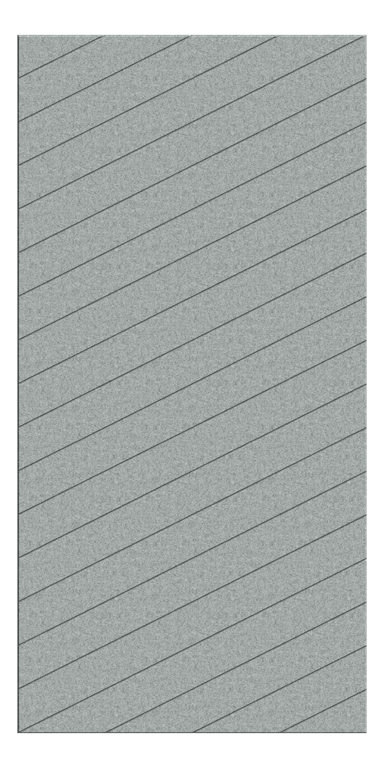 Front Image of Panel Acoustic AutexUS Groove V2 HalfSpaced Flatiron