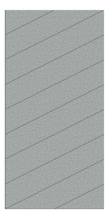 Front Image of Panel Acoustic AutexUS Groove V2 TypicalSpaced Flatiron