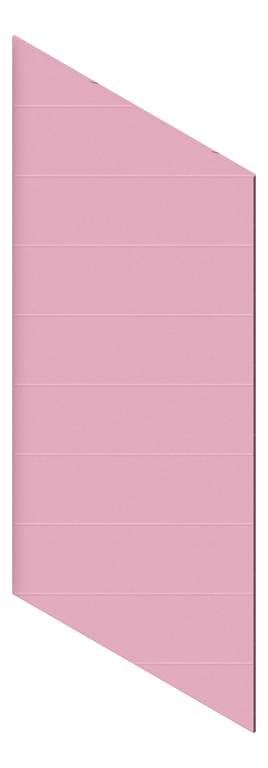 Panel Acoustic AutexUS Groove V2 TypicalSpaced Rosada