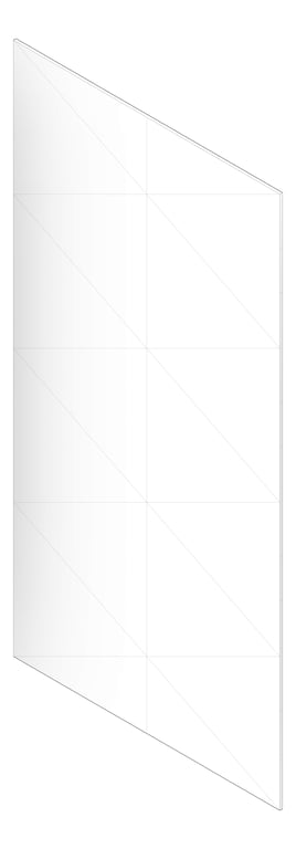 3D Documentation Image of Panel Acoustic AutexUS Groove V3 DoubleSpaced Beehive