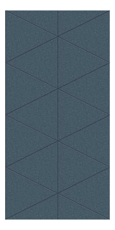 Front Image of Panel Acoustic AutexUS Groove V3 DoubleSpaced Muralla