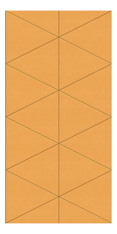 Front Image of Panel Acoustic AutexUS Groove V3 DoubleSpaced Senado