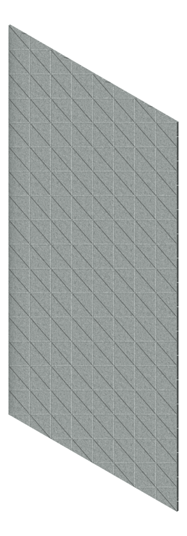 Navigate to Panel Acoustic AutexUS Groove V3 HalfSpaced Flatiron