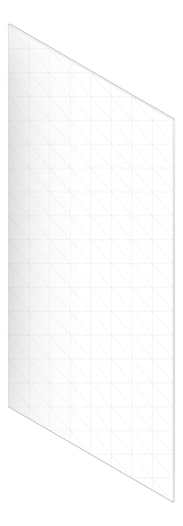 3D Documentation Image of Panel Acoustic AutexUS Groove V3 HalfSpaced Muralla