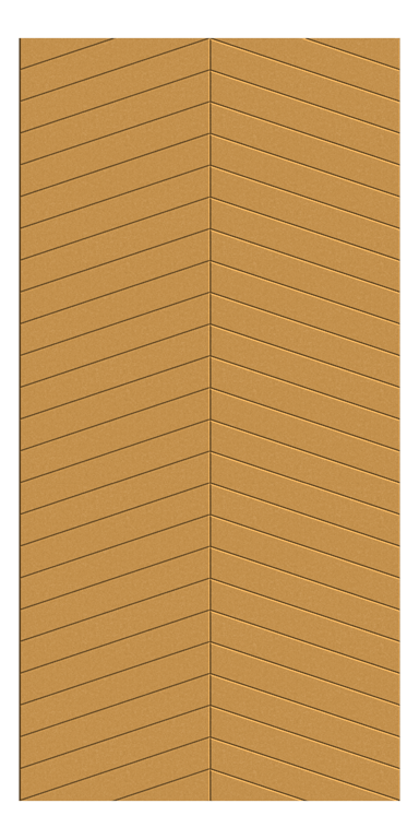 Front Image of Panel Acoustic AutexUS Groove V4 HalfSpaced Beehive