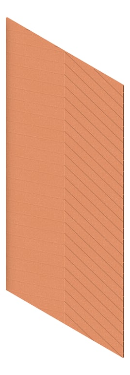 Navigate to Panel Acoustic AutexUS Groove V4 HalfSpaced Canyon