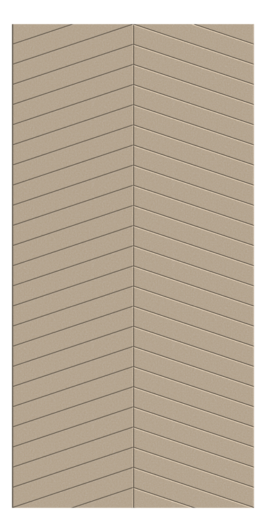 Front Image of Panel Acoustic AutexUS Groove V4 HalfSpaced Parthenon