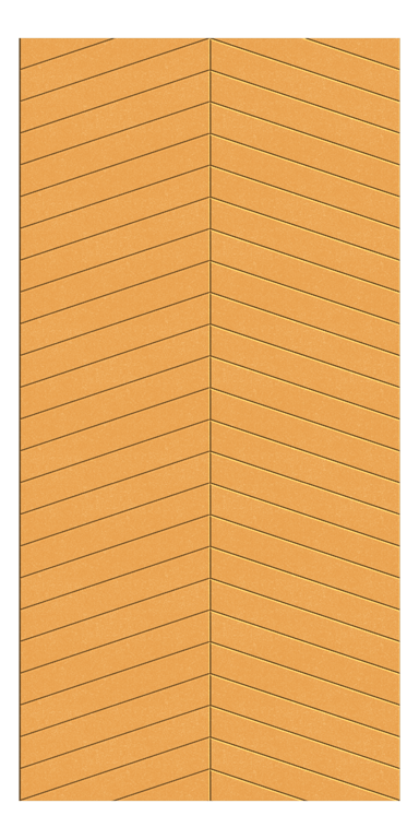 Front Image of Panel Acoustic AutexUS Groove V4 HalfSpaced Senado