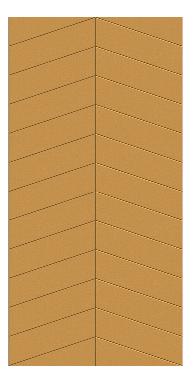Front Image of Panel Acoustic AutexUS Groove V4 TypicalSpaced Beehive