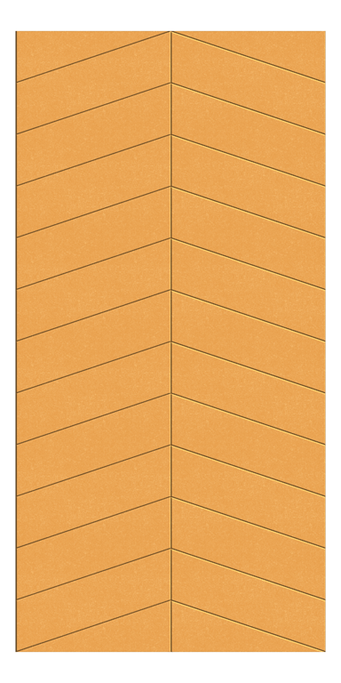 Front Image of Panel Acoustic AutexUS Groove V4 TypicalSpaced Senado