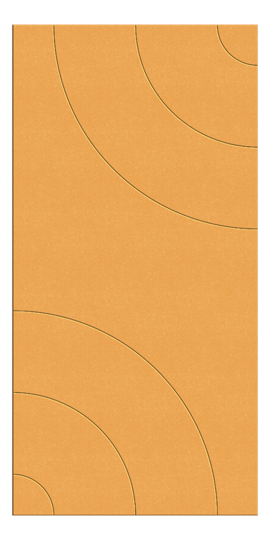 Front Image of Panel Acoustic AutexUS Groove V5 DoubleSpaced Senado