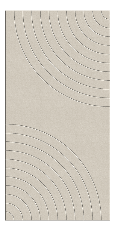 Front Image of Panel Acoustic AutexUS Groove V5 HalfSpaced Opera