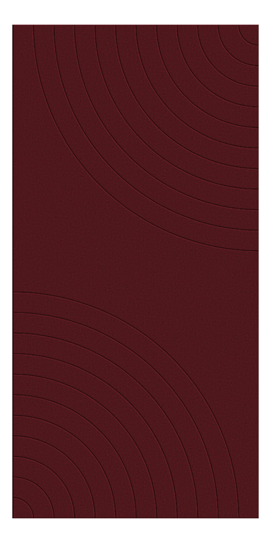 Front Image of Panel Acoustic AutexUS Groove V5 HalfSpaced Sargazo
