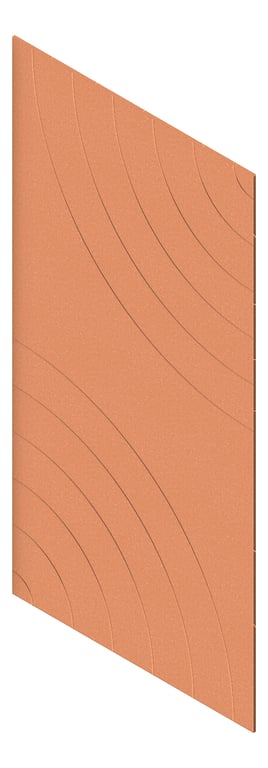 Navigate to Panel Acoustic AutexUS Groove V5 TypicalSpaced Canyon