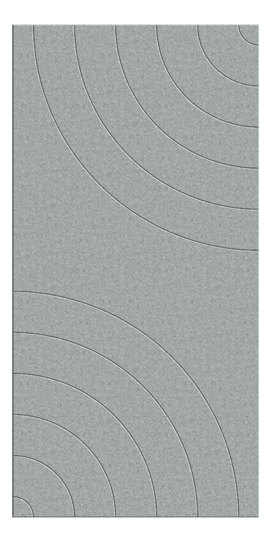 Front Image of Panel Acoustic AutexUS Groove V5 TypicalSpaced Flatiron