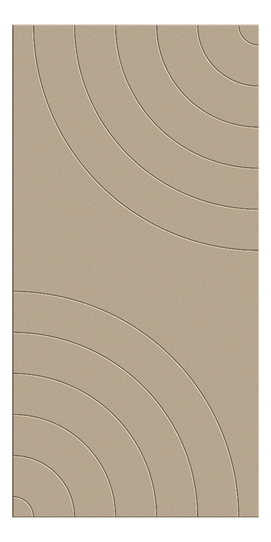 Front Image of Panel Acoustic AutexUS Groove V5 TypicalSpaced Parthenon